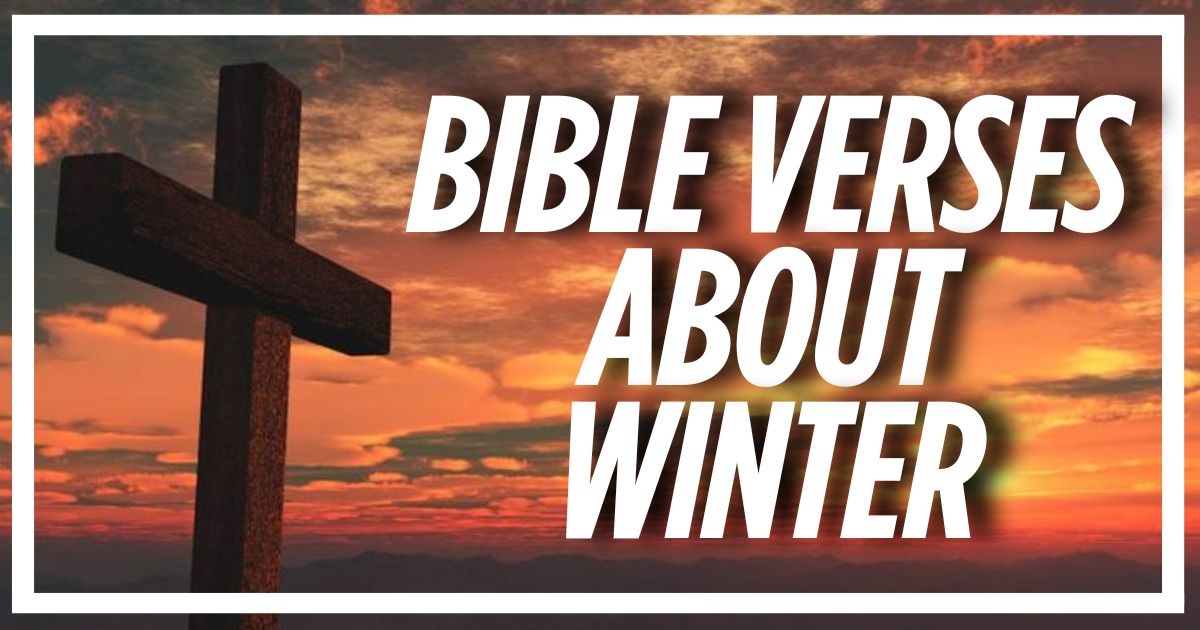 40 Bible Verses About Winter (Explained)