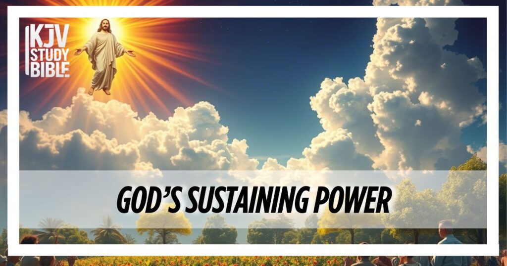 God’s Sustaining Power