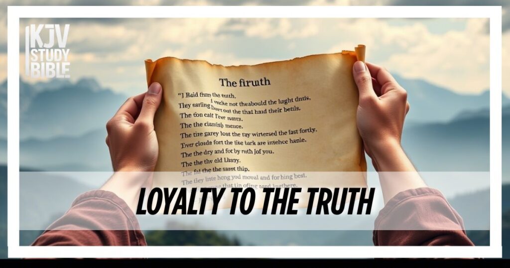 Loyalty to the Truth
