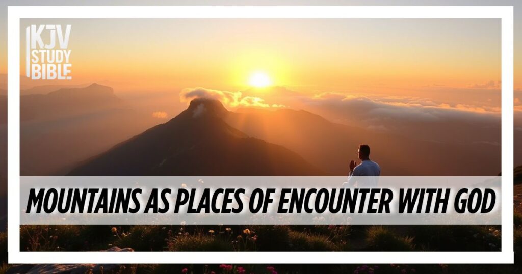Mountains as Places of Encounter with God