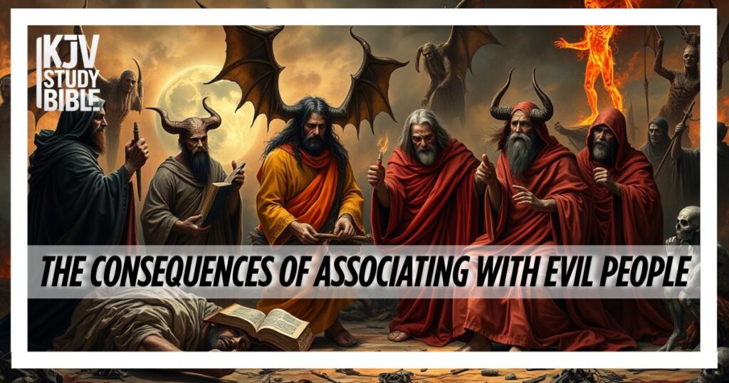 The Consequences of Associating with Evil People