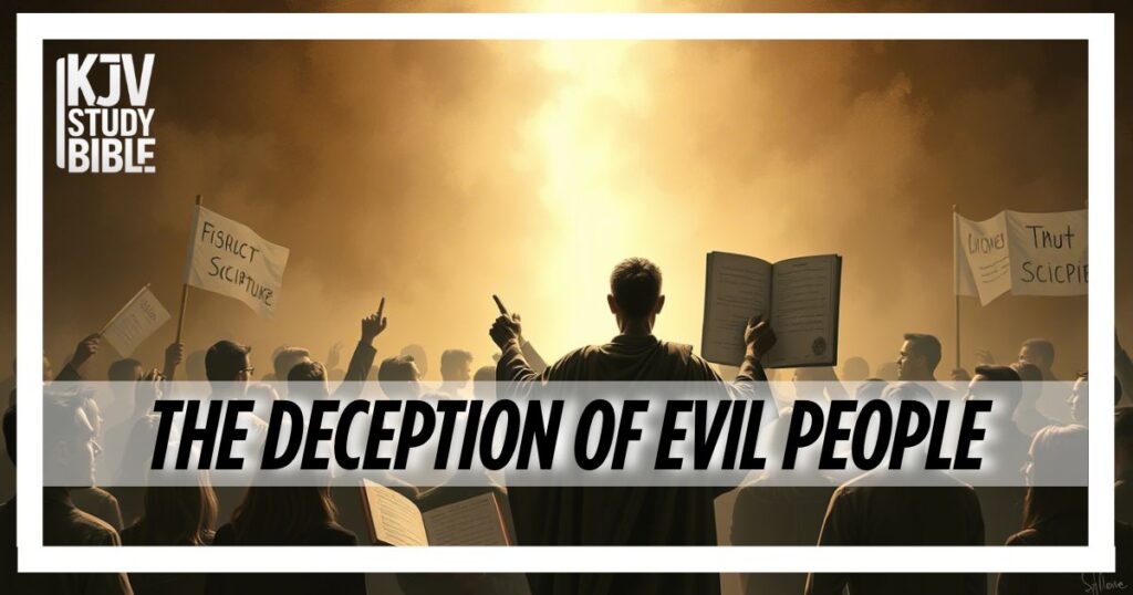 The Deception of Evil People